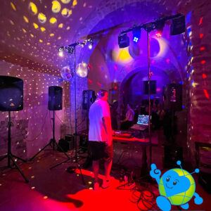 Party lighting service – Rental of dynamic lights for the dance floor