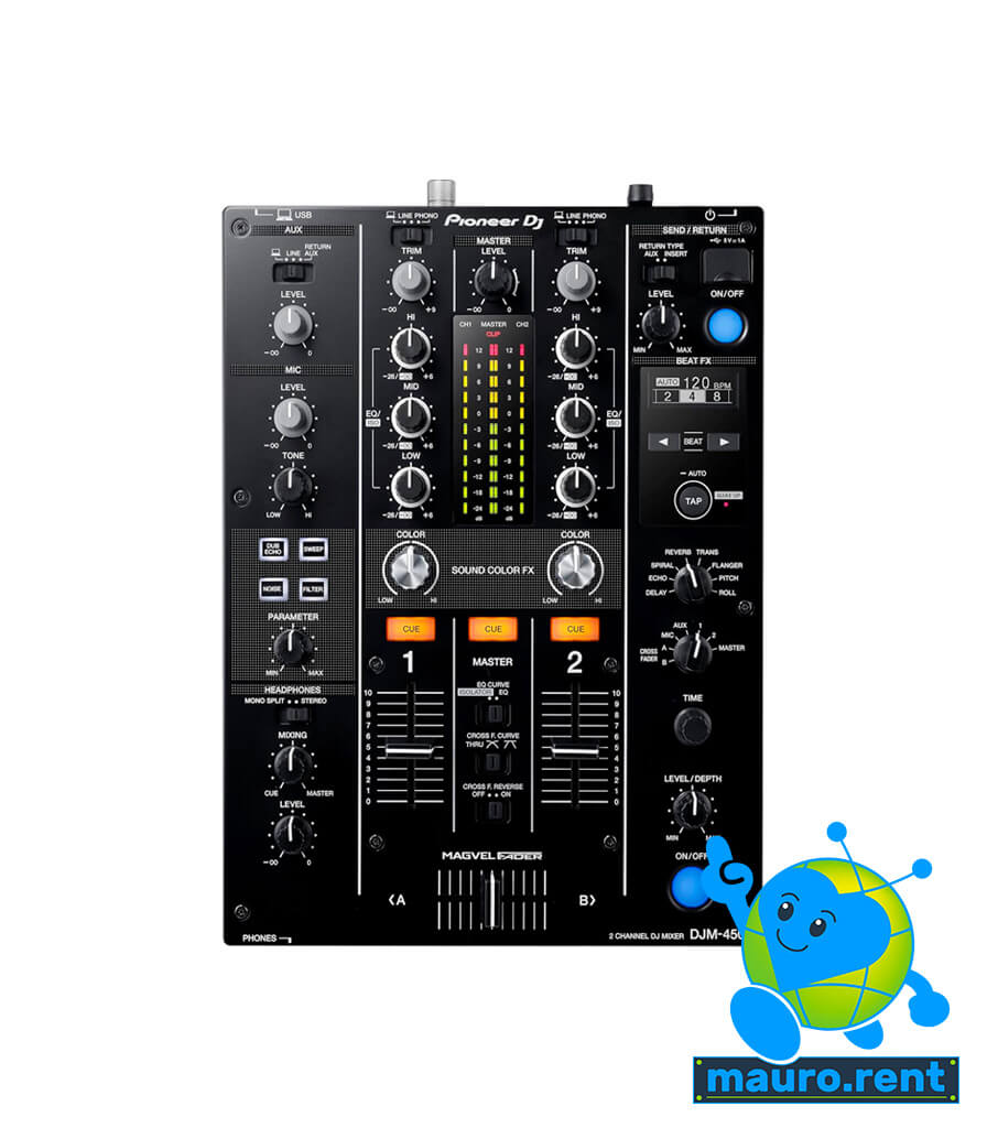 Pioneer Dj DJM-450: Professional 2-Channel Mixer