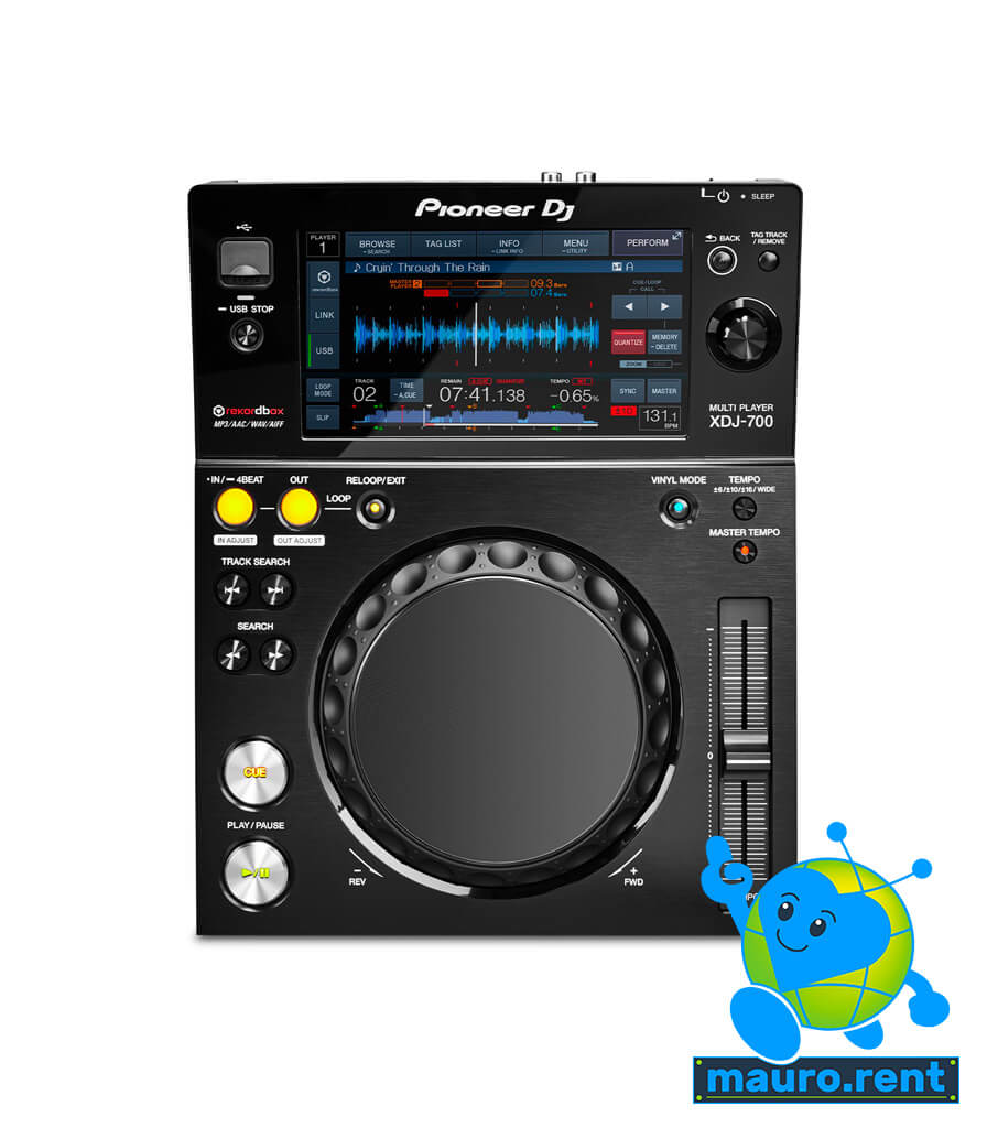 Pioneer Dj XDJ-700 - Noleggio multilettore Dj compatto