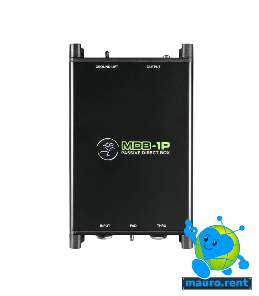 Mackie MDB-1P: Professional Passive Single DI Box