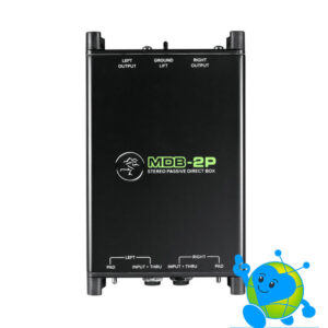 Mackie MDB-2P: Professional Passive Stereo DI Box