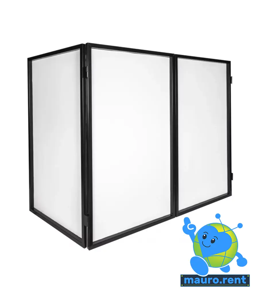 Headliner Santa Monica Portable Dj Facade: Professional Lightweight Dj Booth